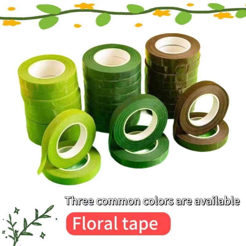 1-12Rolls 녹색 꽃다발 꽃 테이프 자체 접착 스 - Floral Tape Green 리뷰 및 가격