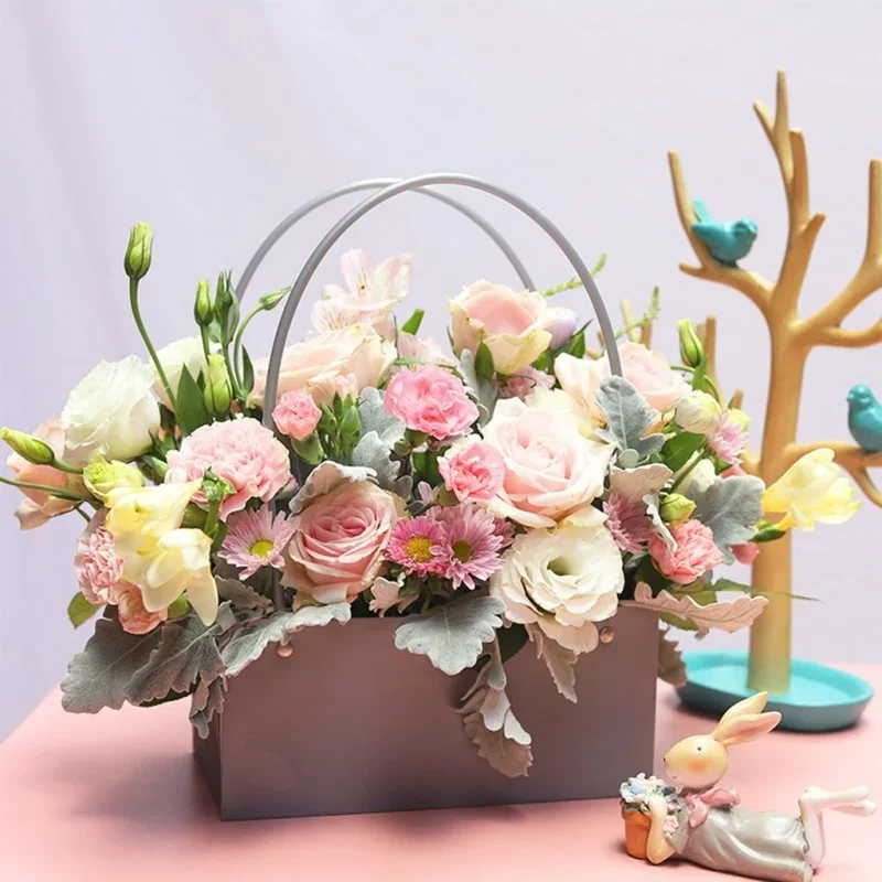 1 Pcs 꽃 종이 상자 버킷 PVC 꽃집 선물 22x - Florist Supply Buckets 리뷰 및 가격