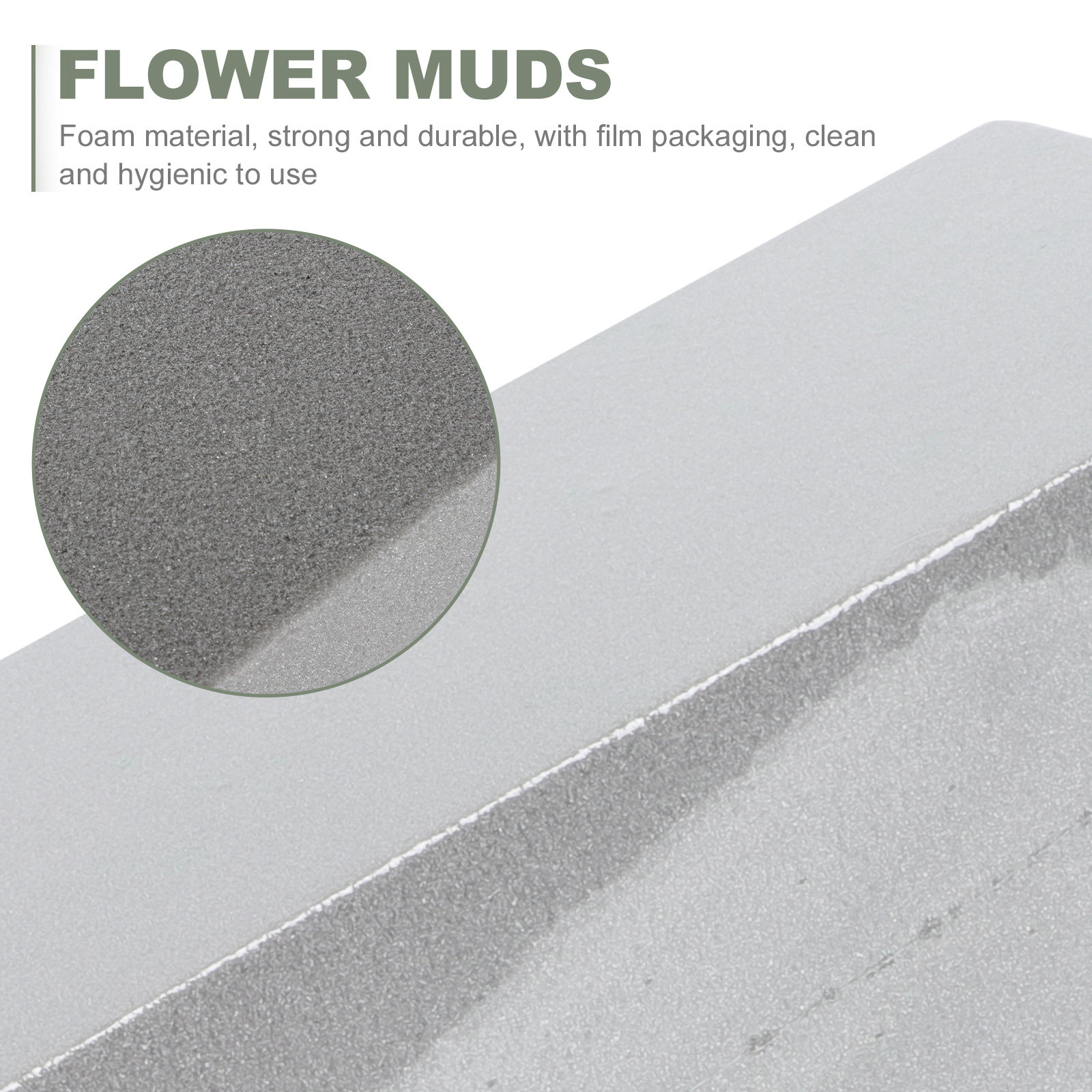 6Pcs 꽃 진흙 꽃집 폼 벽돌 고밀도 심플한 디자인  - Supply For Florist 리뷰 및 가격
