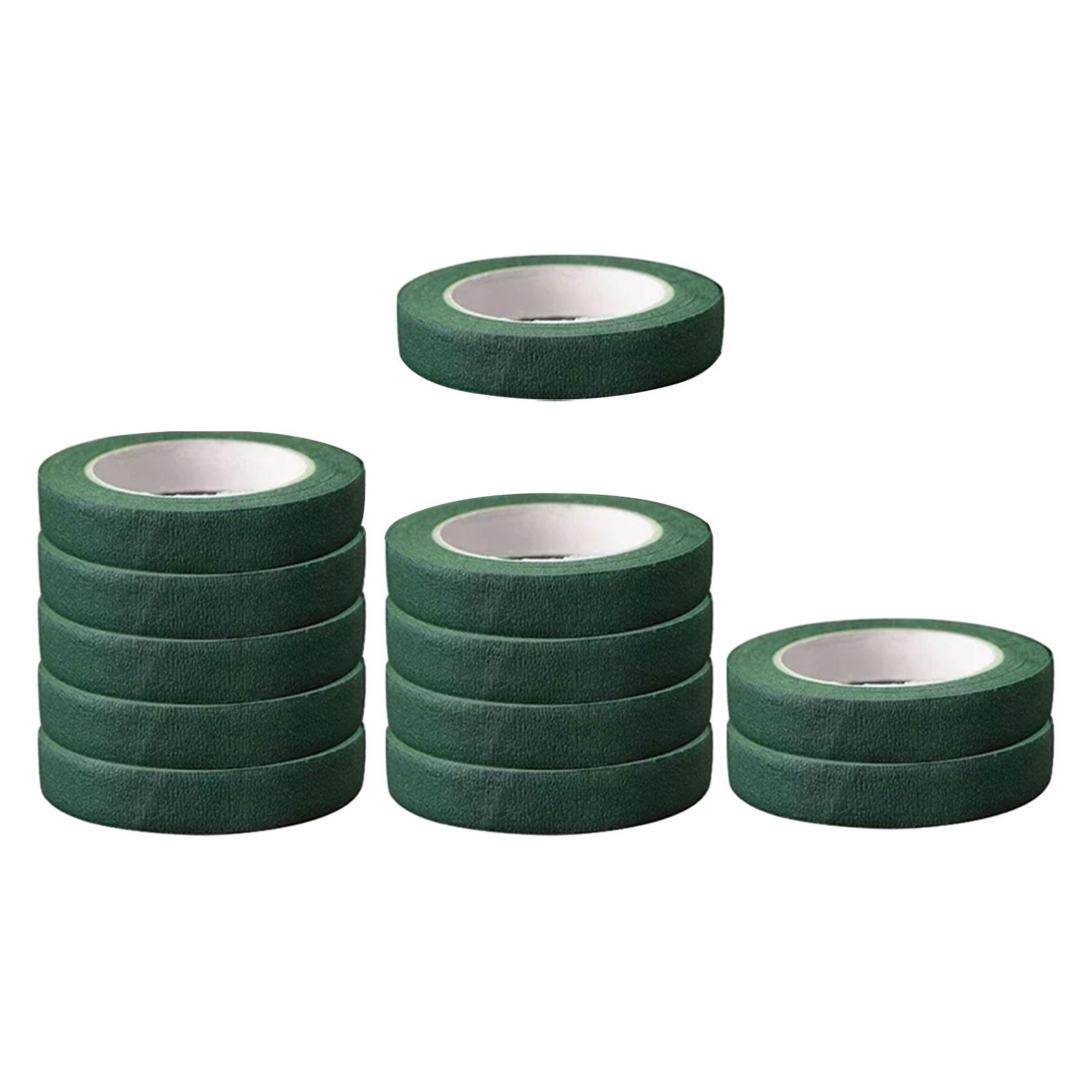 12롤 꽃무늬 테이프, 짙은 녹색 꽃무늬 테이프, DI - Floral Tape Green 리뷰 및 가격