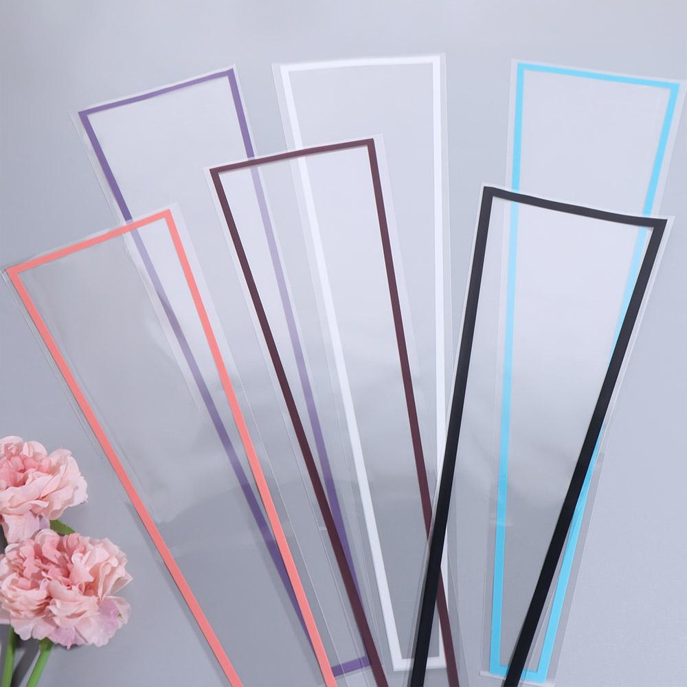 50PCS 투명 꽃 포장 가방 방수 비닐 봉투 포장지  - Flower Supply 리뷰 및 가격