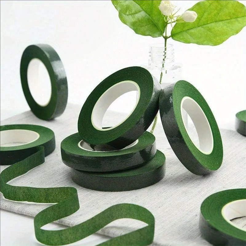 30야드 12MM 플로럴 스템 테이프 코사지 버튼홀 인 - Floral Tape Green 리뷰 및 가격
