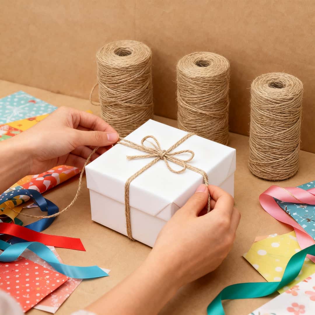 내추럴 빈티지 로프 황마 리본 공예 DIY 천연 끈 황 - Twine Jute Natural 리뷰 및 가격