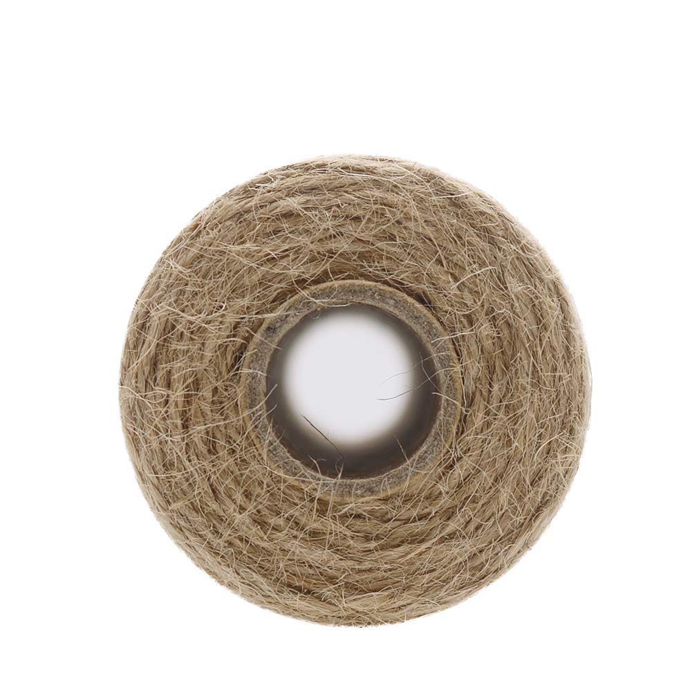 2개입 X 333피트 2mm 3겹 황마끈, 포장용 끈, - Twine Jute Natural 리뷰 및 가격