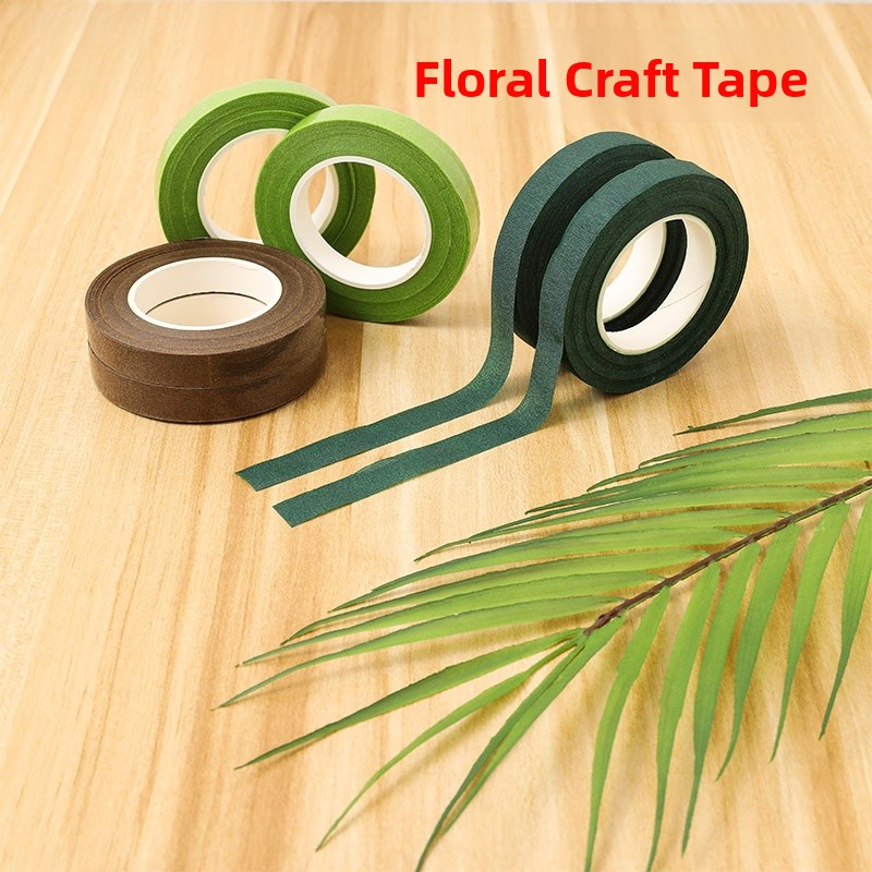 수제 꽃다발 테이프 트위스트 스틱 No.2 플라워 폴  - Floral Tape Green 리뷰 및 가격
