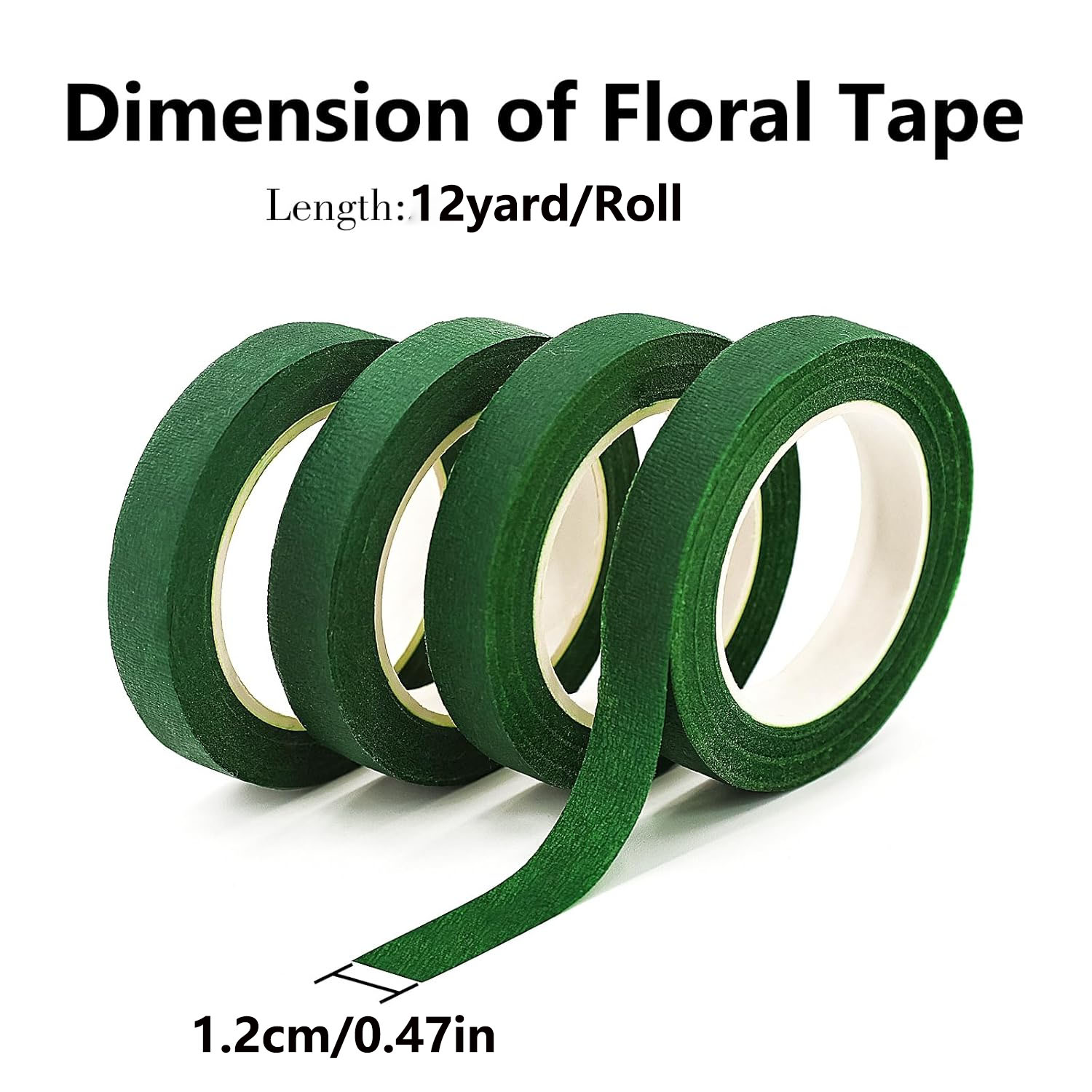 꽃다발 꽃 줄기 테이프 DIY 인공 꽃 꽃다발 테이프  - Floral Tape Green 리뷰 및 가격